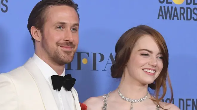 Райан Гослинг и Эмма Стоун, сыгравшие главные роли в фильме, получили по награде за лучшую комедийную игру