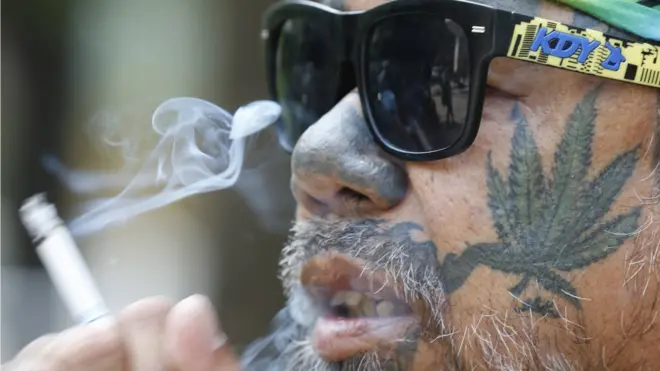 Прихильник легалізації марихуани