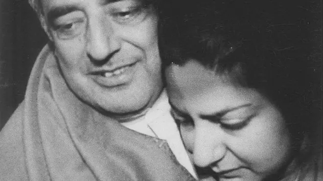 रुबैया के साथ मुफ़्ती मोहम्मद सईद