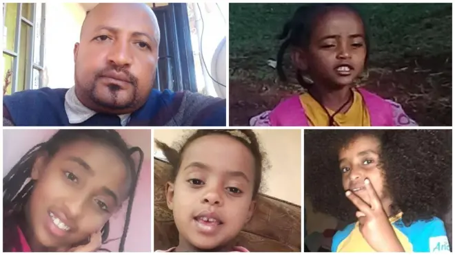 Obbo Gizee Birruu fi ijoollee isaanii arfan balaa abdiddaan du'an