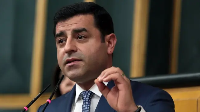 HDP Eş Genel Başkanı Selahattin Demirtaş