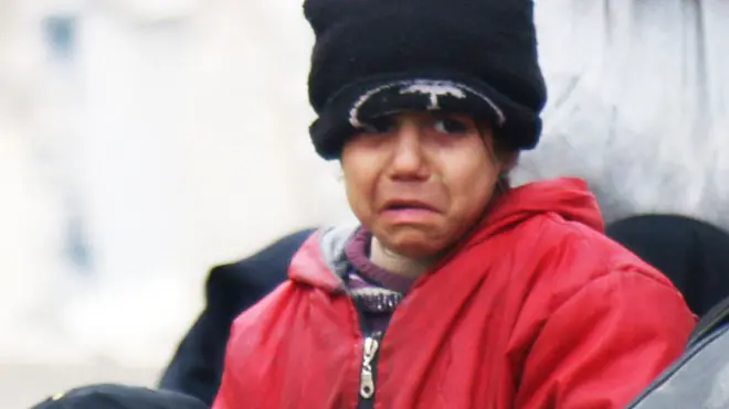 Niño en Alepo