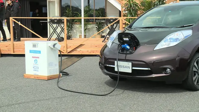 سيارات كهربائية تزود المنزل بالكهرباء