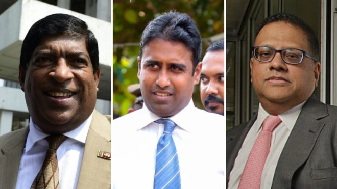 රවි කරුණානායක, අර්ජුන් ඇලෝසියස්, අර්ජුන මහේන්ද්‍රන් 