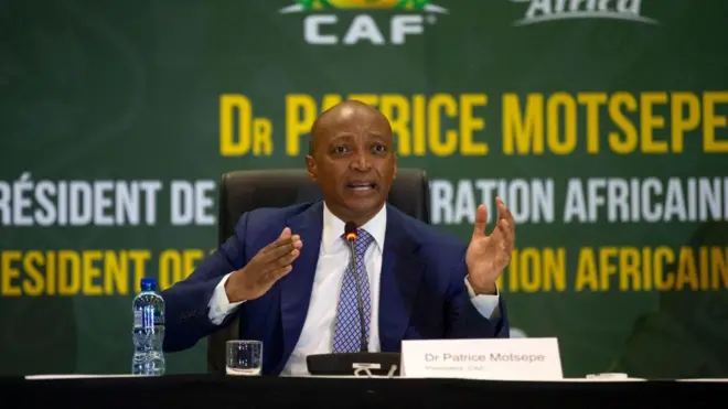CAF President Patrice Motsepe
