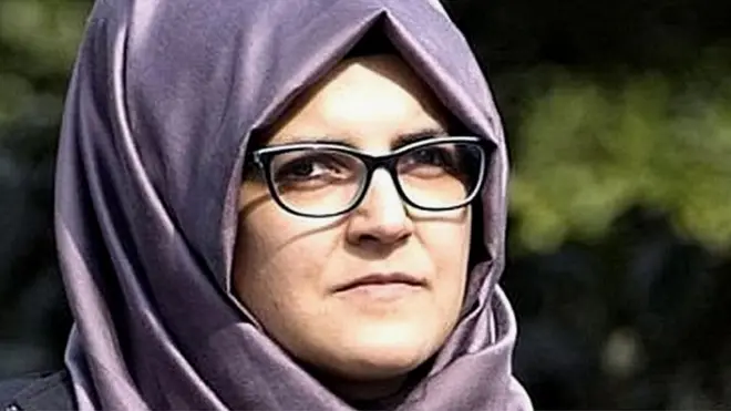 मारे गए पत्रकार जमाल ख़ाशोज्जी की मंगेतर हतीजे जेंग्गिज़