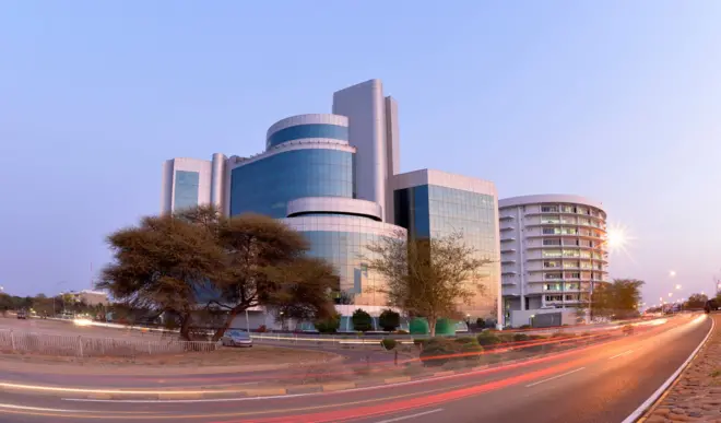 Edifício do Ministério da Saúde no centrof12 bet app download apkGaborone