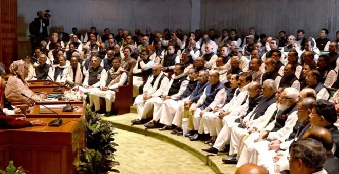 বৃহস্পতিবা সন্ধ্যায় বঙ্গভবনে নতুন মন্ত্রিসভার শপথ অনুষ্ঠান হতে যাচ্ছে