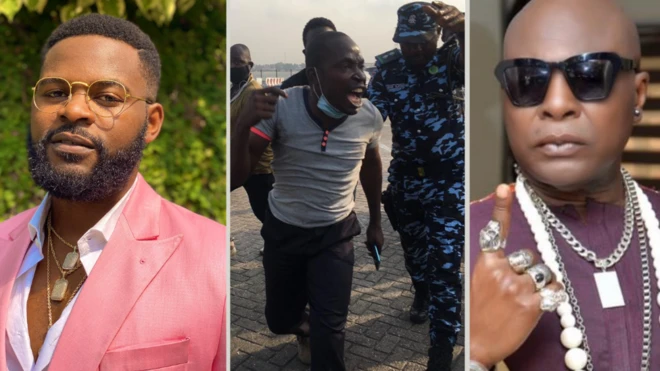 Lekki Toll Gate Lagos Nigeria [EndSARS protest]