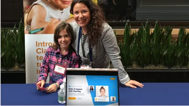 Влада Лоткіна з донькою