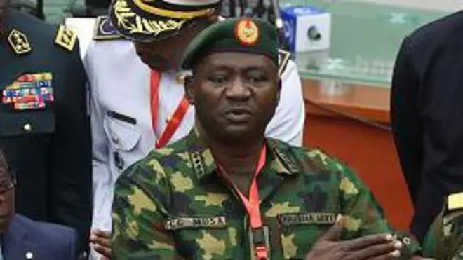 Nigeria Chief of Defence Staff, General Christopher Musa bin dey tok for one Ecowas Security meeting for 2023 for Abuja