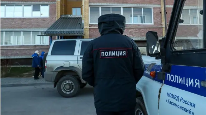 Police said the man objected to the group talking loudly under his windows