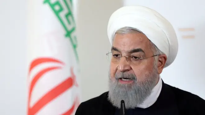 El presidente de Irán, Hassan Rohani, instó a Washington a no incitar a los iraníes a ponerse en contra de su gobierno.