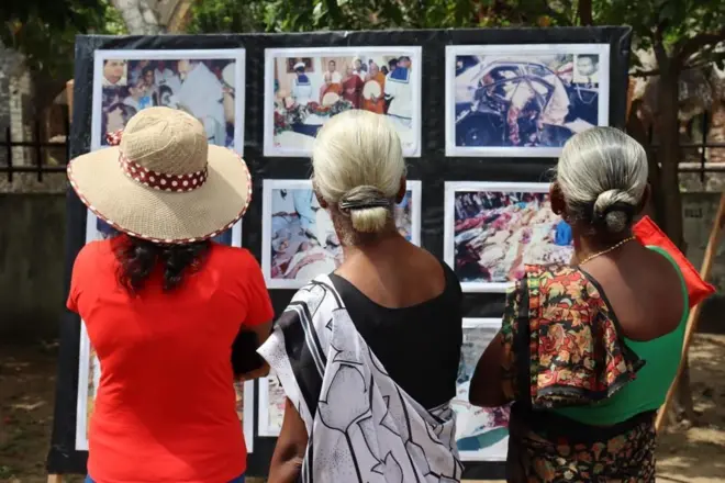 යාපනයේ තිලීපන් ස්මරණය අතර චෝදනා ලද LTTE ඝාතන ගැන ප්‍රදර්ශනයක් 