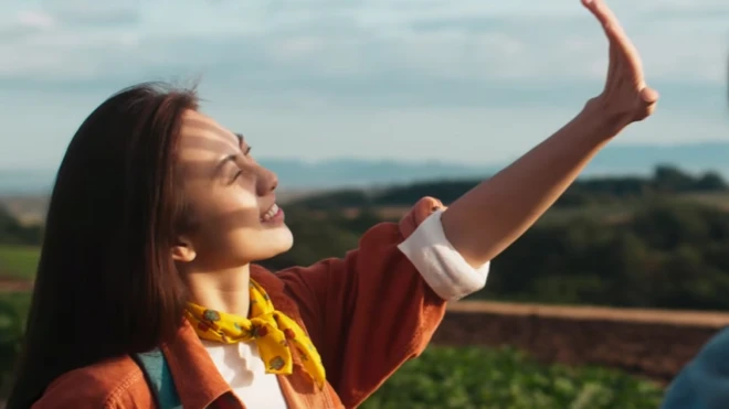 Một cảnh trong phim "Nhắm mắt thấy mùa hè"