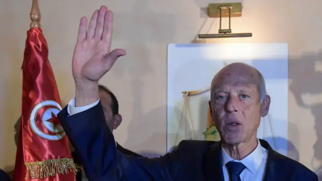 الرئيس التونسي قيس سعيد