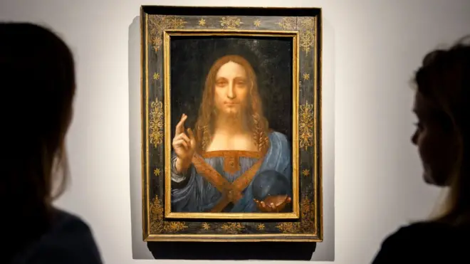 Картина "Спаситель мира"