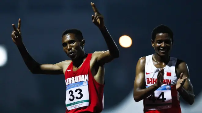 Azərbaycan atleti İbrahimov Hayle 2013-cü ildə keçirilən Üçüncü İslam Həmrəylik Oyunlarında 5 min metrədə birinci olub