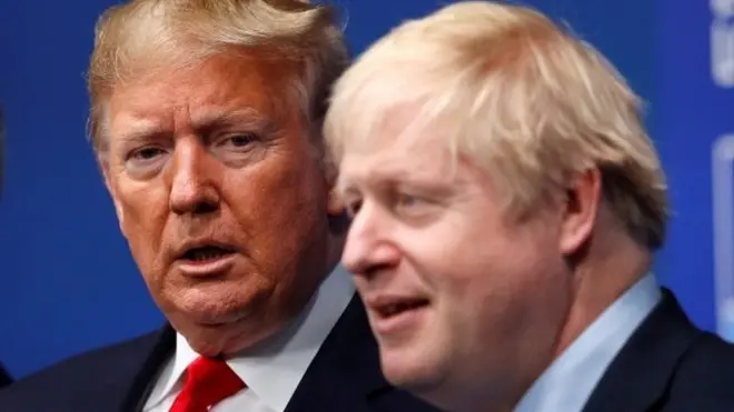 Trump y Johnson