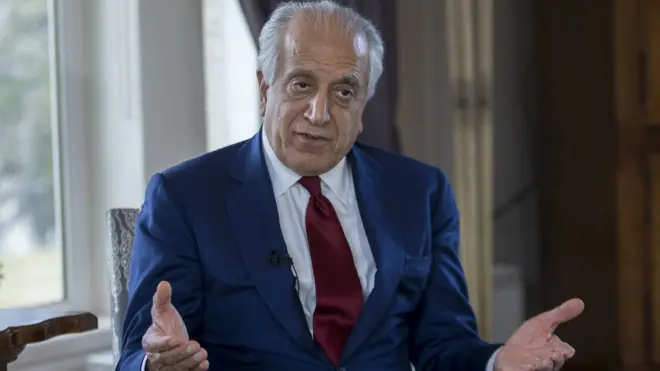 زلمی خلیلزاد در تلاش برای دست یافتن به توافق صلحی با طالبان است