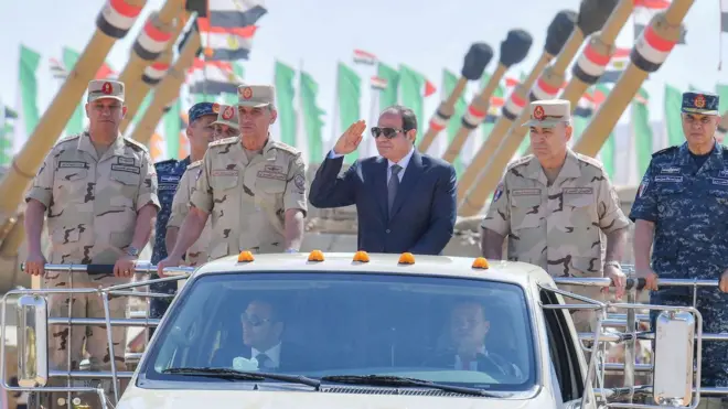 الرئيس المصري عبد الفتاح السيسي