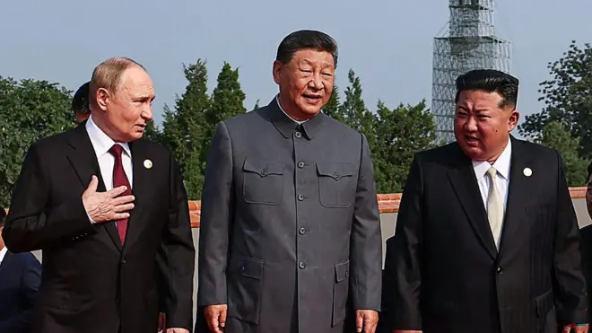 Путин, Си и Ким