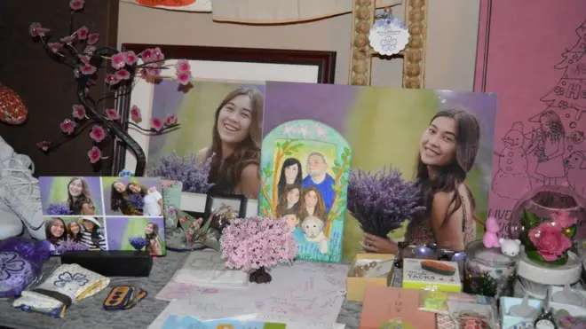 استیو و آی سنت ژولیانا دختر ۱۴ ساله خود هانا را در تیراندازی از دست دادند