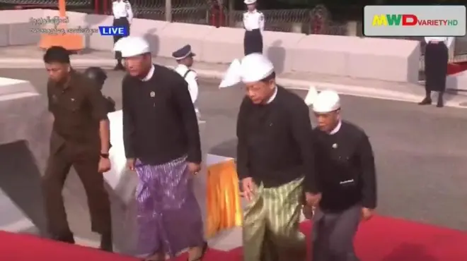 ၇၉ ကြိမ်မြောက် အာဇာနည်နေ့အခမ်းအနားမှာတွေ့ရတဲ့ နေပြည်တော်သမ္မတ ဦးမင်းအောင်လှိုင်