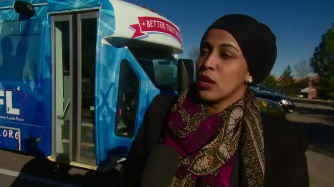 برای اولین‌ بار یک زن مسلمان در راه حضور در کنگره آمریکا