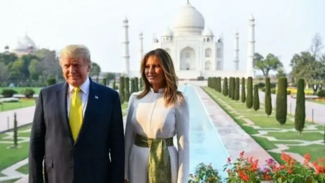 ඩොනල්ඩ් ට්‍රම්ප් සහ මෙලනියා ට්‍රම්ප්