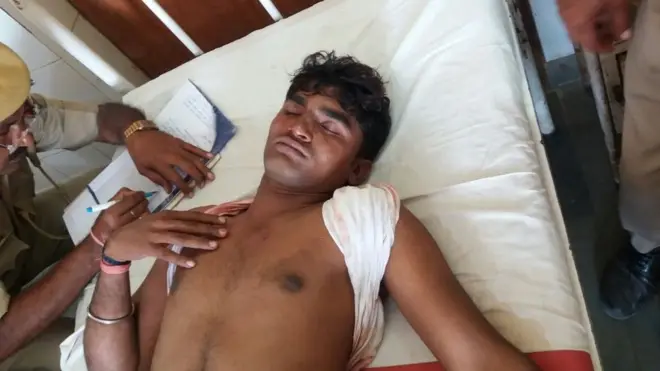 हिंदू मुस्लिम जोड़े की पिटाई