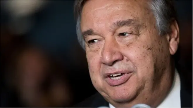 ကုလသမဂ္ဂ အတွင်းရေးမှူးချုပ် အင်တိုနီယိုဂူတဲရက်ရှ်