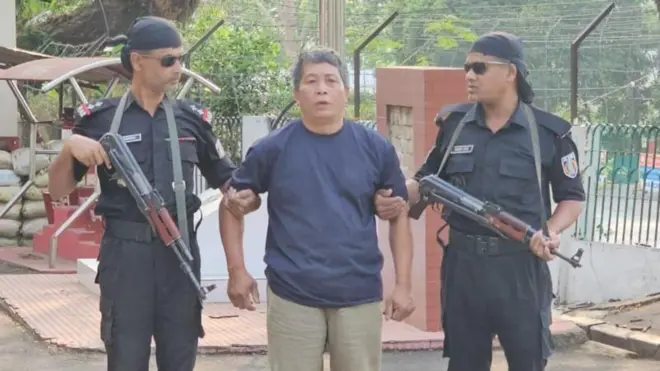 বান্দরবানে যৌথ অভিযানে আটক কেএনএফের 'প্রধান সমন্বয়ক' চেওসিম বম 