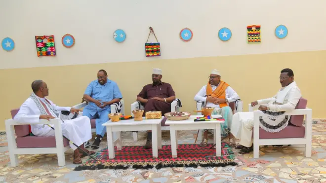 Madaxda shanta maamul goboleed ee Soomaaliya ee ku shiraya magaalada Dhuusamareeb