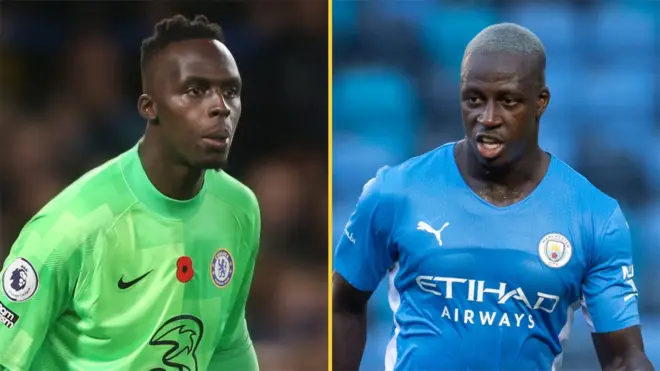 Split image of Edouard Mendy and Benjamin Mendy