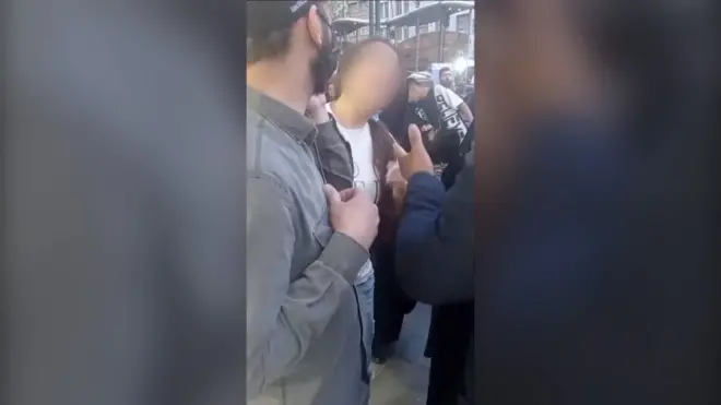 ویدیوی تازه منتشر شده از برخورد بر سر حجاب