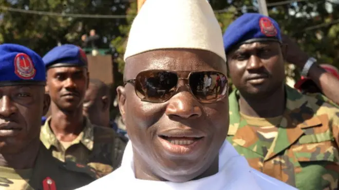 Mr Jammeh first seized power in a coup in 1994