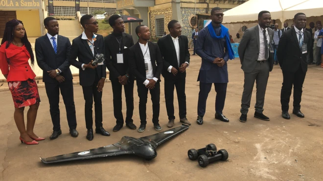 Di drone go helep farmers and security pipo