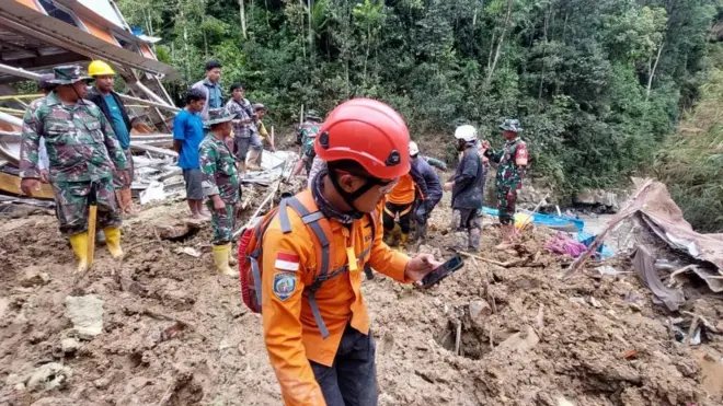 Setelah banjir melanda Kabupaten Tapanuli Tengah, Sumatra Utara.