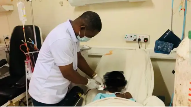 Thomas Cann from Cape Coast Teaching Hospital