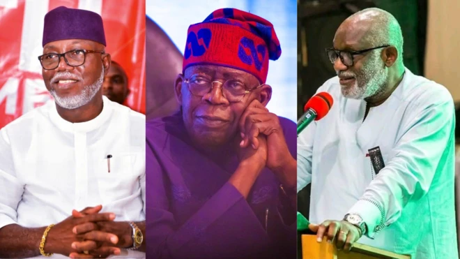 Lucky Aiyedatiwa. Bola Tinubu, Rotimi Akeredolu