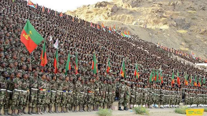 የኤርትራ ሠራዊት አባላት