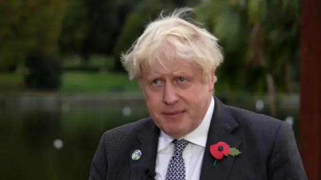 Prime Minister Boris Johnson has said the COP26 climate summit in Glasgow is a "critical" moment