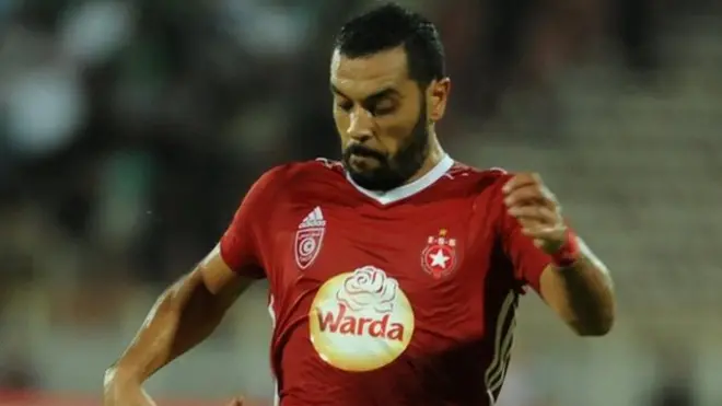 Etoile du Sahel's Alaya Brigui opened the scoring for the hosts against Al Ahly