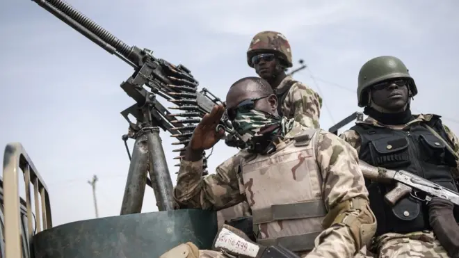 Nigeria army.