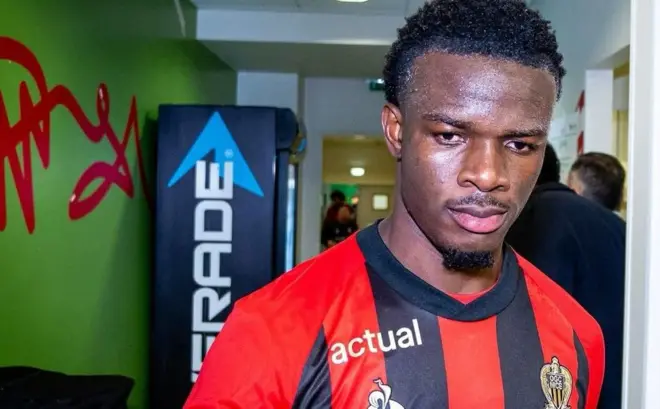 Youssouf Ndayishimiye batazira Nyange ni umwe mu bakinyi bakomeye mu murwi Nice wo mu Bufaransa