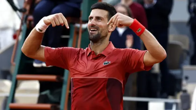 Đoković u stilu Kristijana Ronalda: 'Ovde ja vladam'