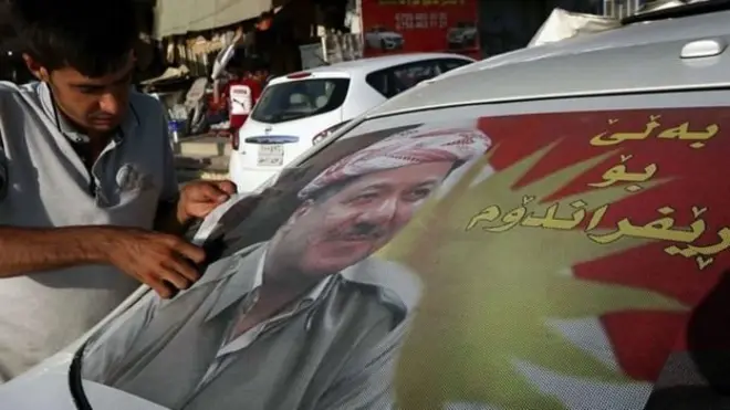 Sentyabr ayında keçirilən referendum ardınca İraq kürdləri müstəqilliyini elan ediblər.
