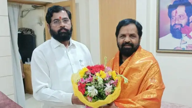 भरत गोगावले, एकनाथ शिंदे, शिवसेना, बंड