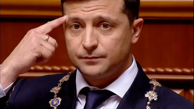 Зеленський і його промова